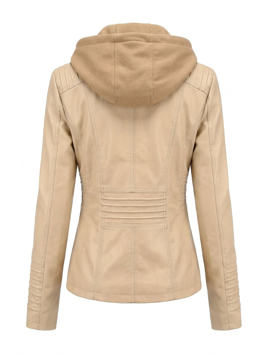 Natalia - Chaqueta de Piel Resistente y Elegante