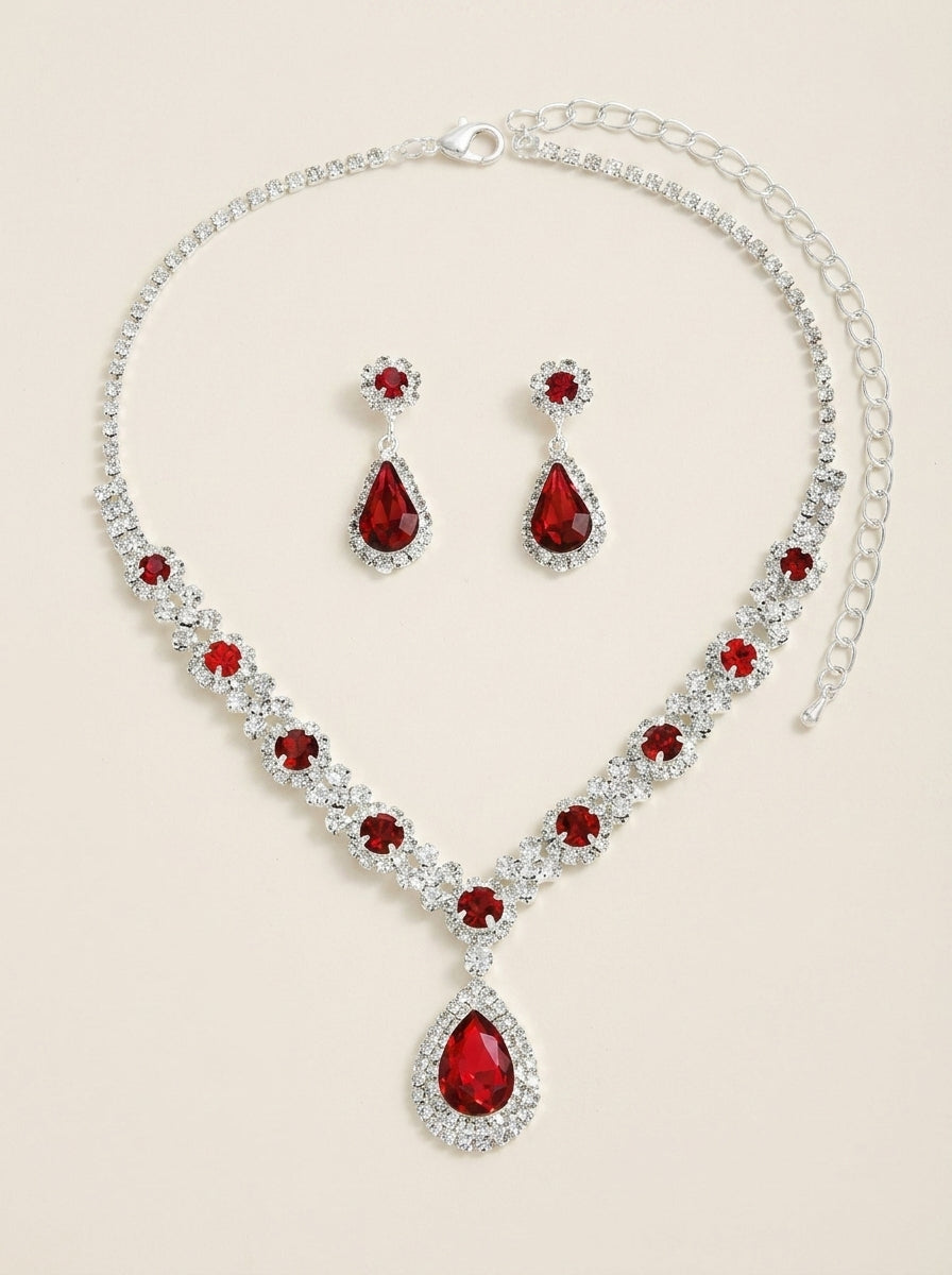Vera - Conjunto de Joyas de Cristal Elegante