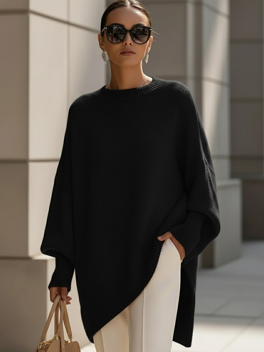 Montse | Jersey Oversize de Cuello Amplio