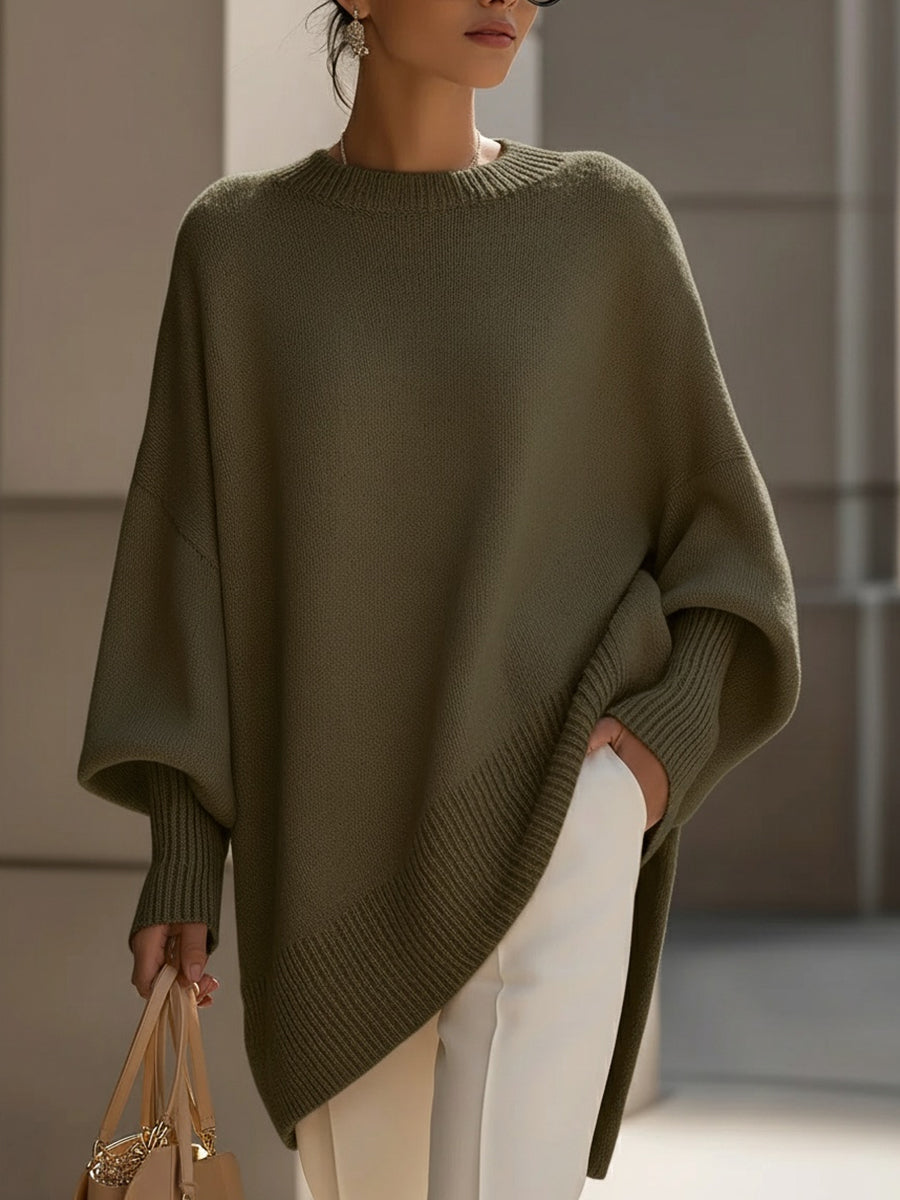 Montse | Jersey Oversize de Cuello Amplio