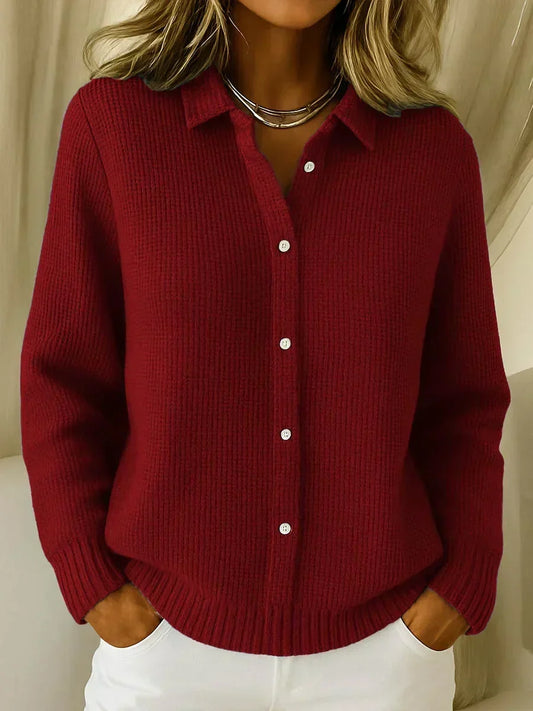 Catalina | Chaqueta de Punto Texturizada con Botones