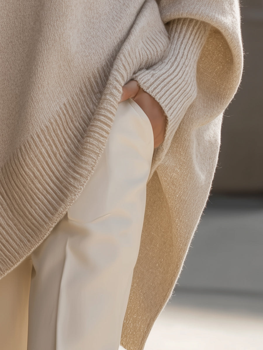 Montse | Jersey Oversize de Cuello Amplio