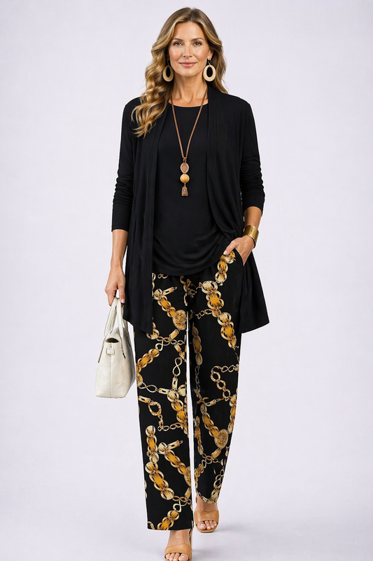 Judit | Conjunto de 3 Piezas Negro