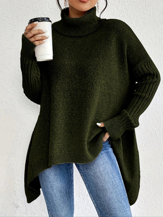 Olga | Jersey Oversize de Cuello Alto