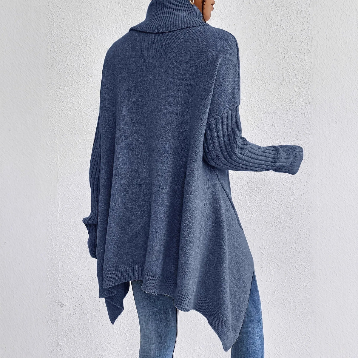 Olga | Jersey Oversize de Cuello Alto