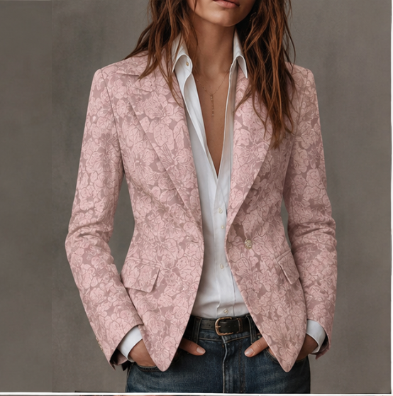 Pilar | Blazer Entallada de Jacquard