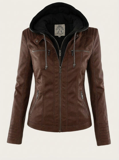 Asunción - Chaqueta de Piel Resistente y Elegante