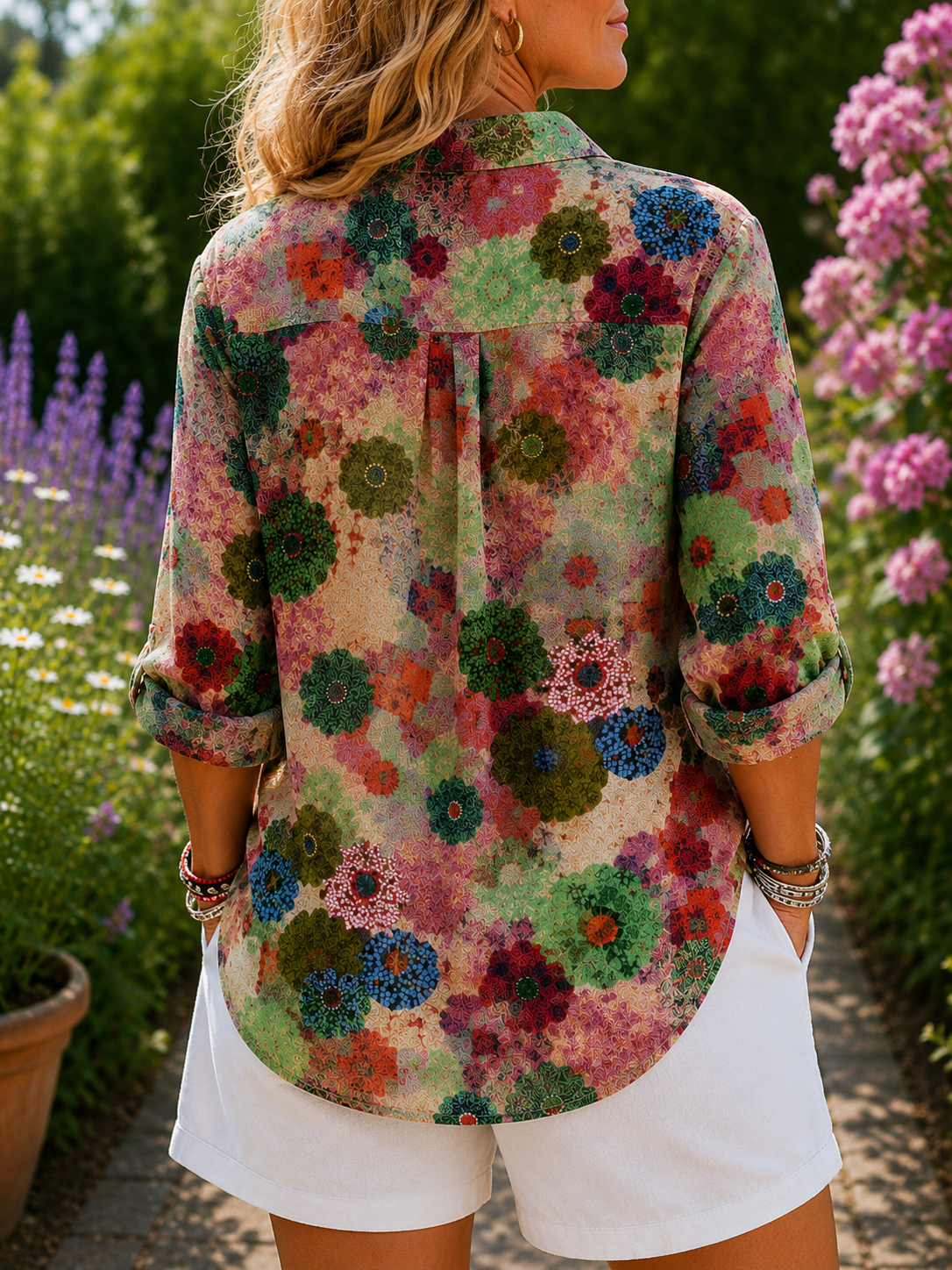 Graciela | Blusa Patchwork Floral