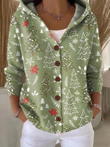 Clara - Chaqueta de Punto con Capucha