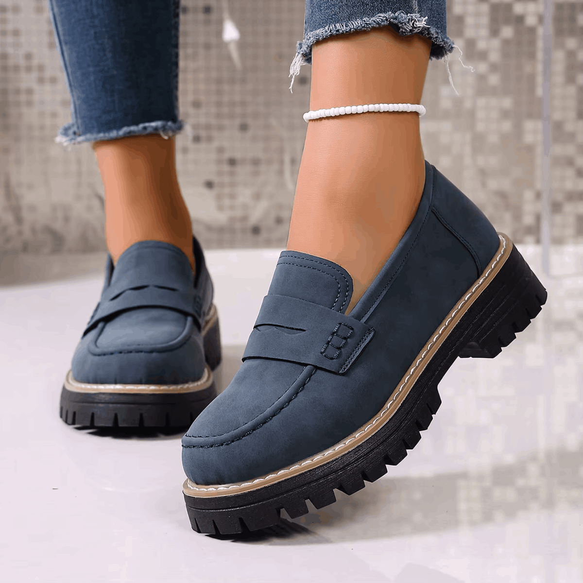 Elsa - Mocasines con Plataforma