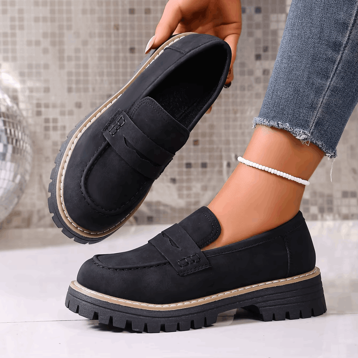 Elsa - Mocasines con Plataforma