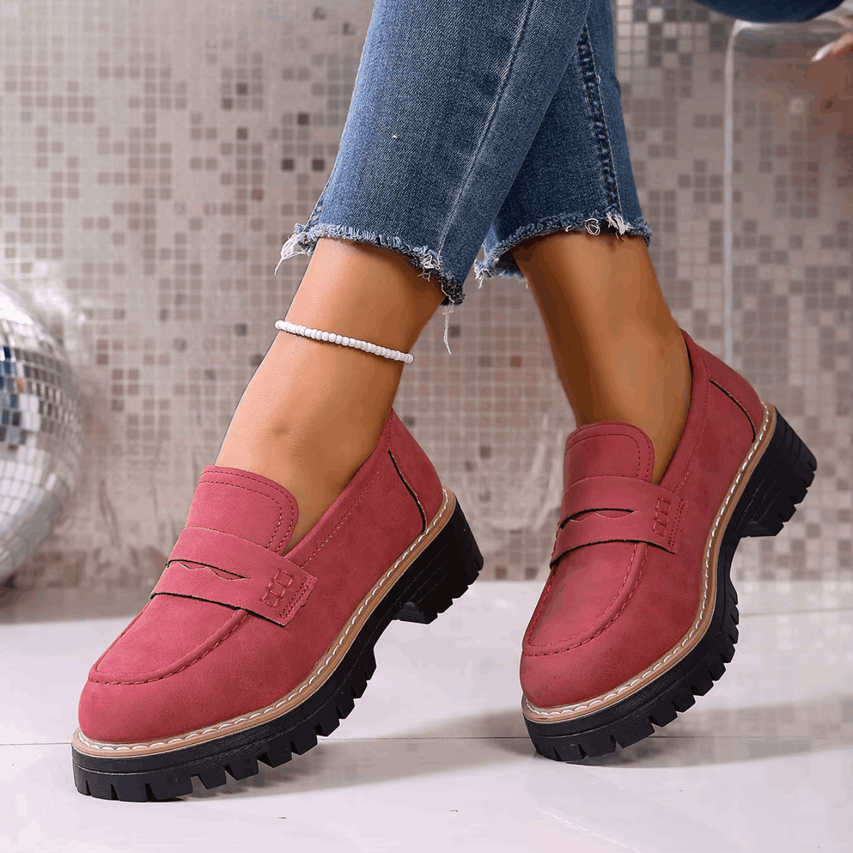 Elsa - Mocasines con Plataforma