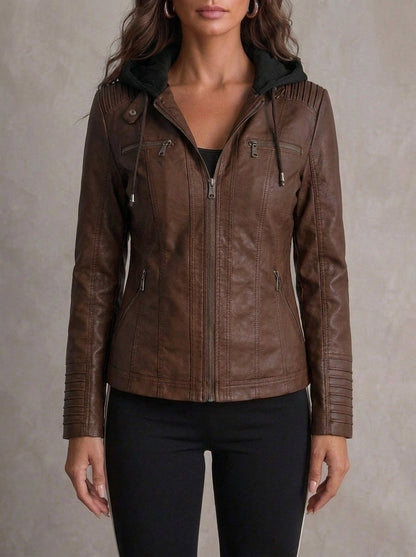 Leire - Chaqueta de Piel Resistente y Elegante
