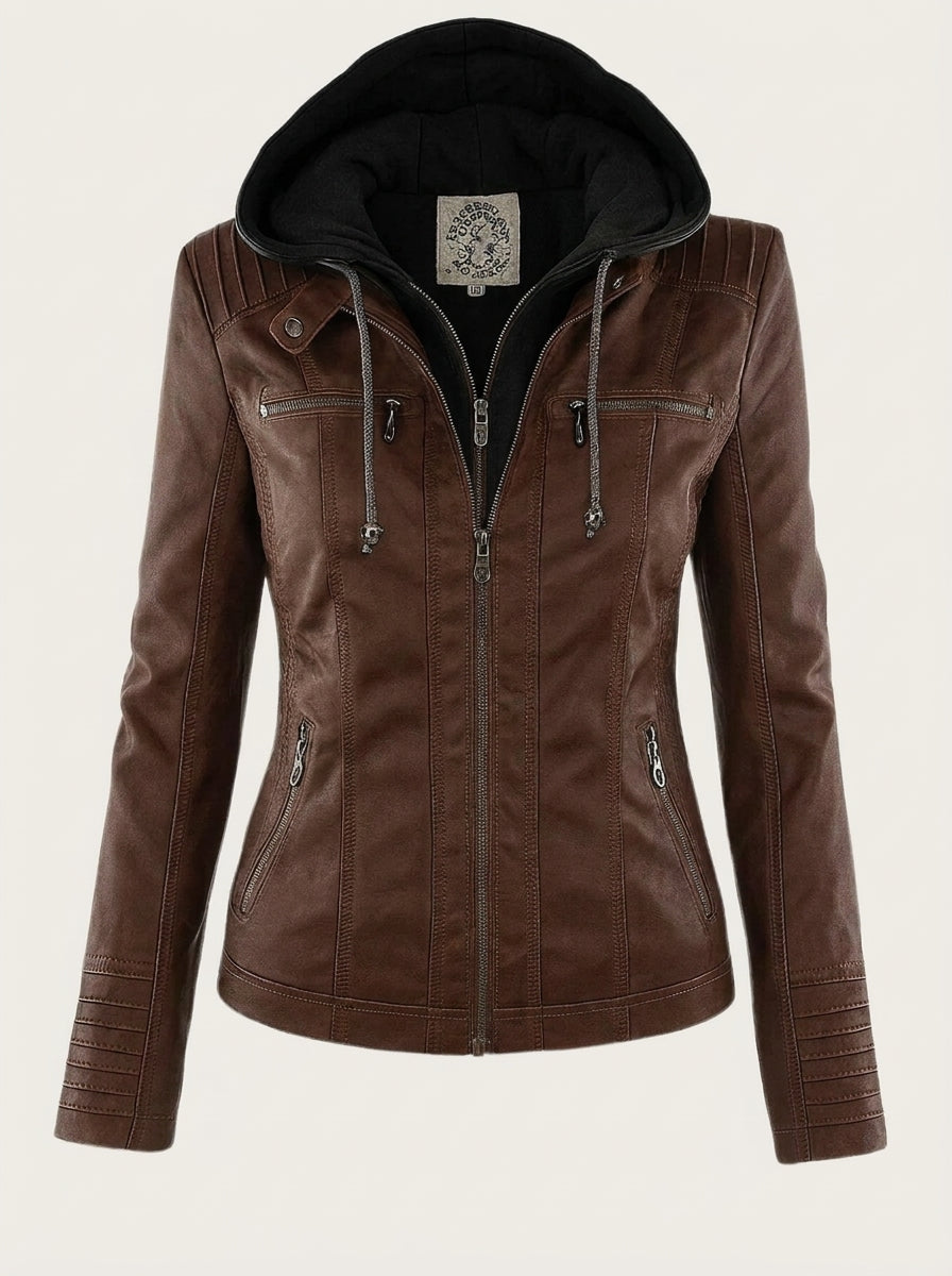 Leire - Chaqueta de Piel Resistente y Elegante