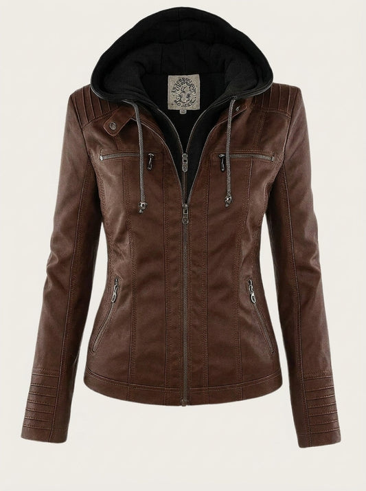 Leire - Chaqueta de Piel Resistente y Elegante