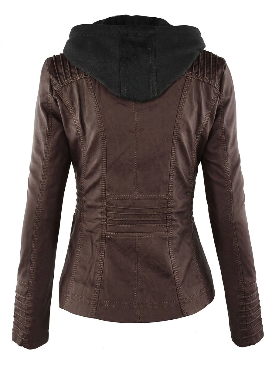 Leire - Chaqueta de Piel Resistente y Elegante