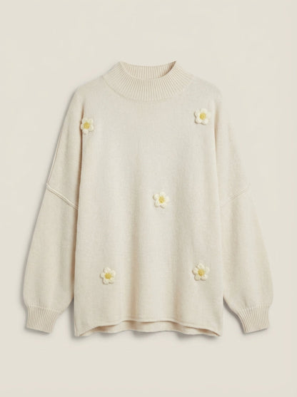 Luno - Sudadera con Flores