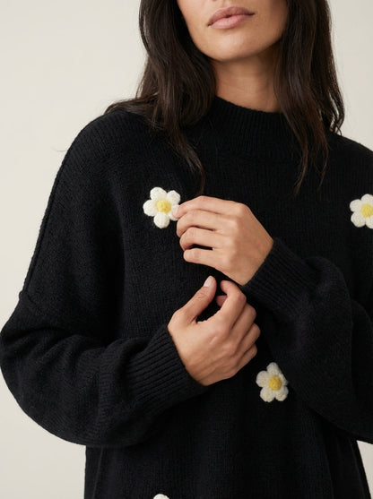 Luno - Sudadera con Flores