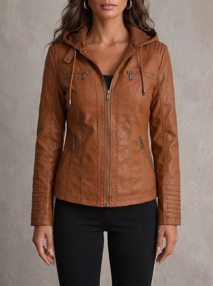 Maite - Chaqueta de Piel Resistente y Elegante