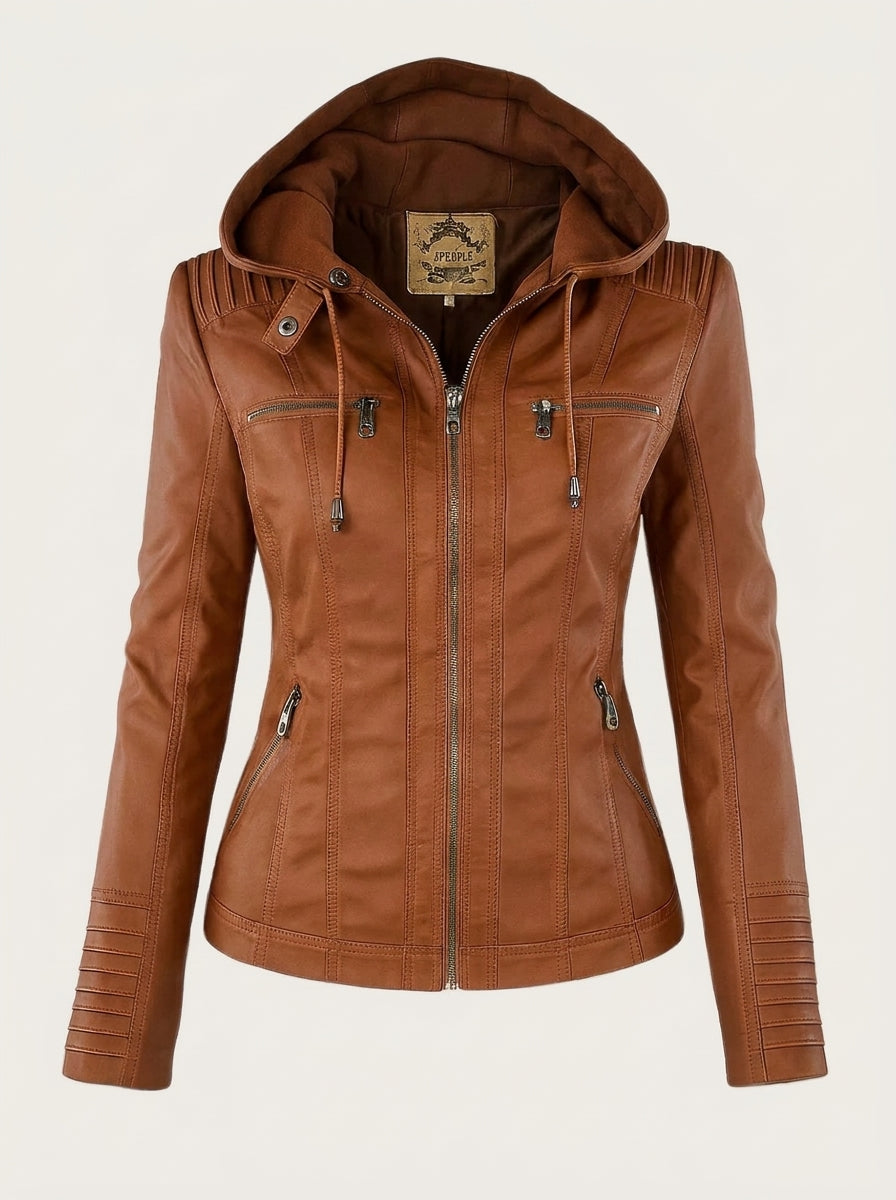 Maite - Chaqueta de Piel Resistente y Elegante