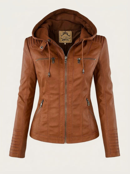 Maite - Chaqueta de Piel Resistente y Elegante