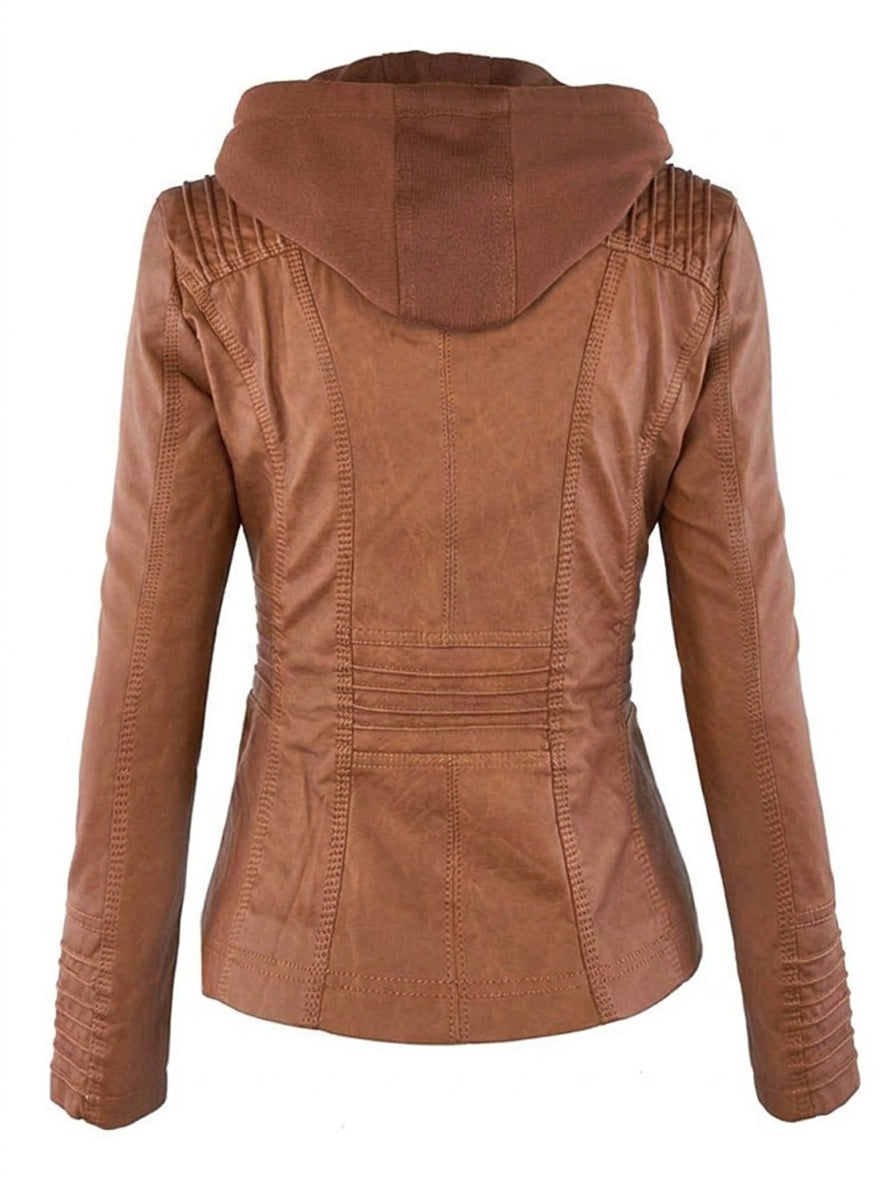 Maite - Chaqueta de Piel Resistente y Elegante