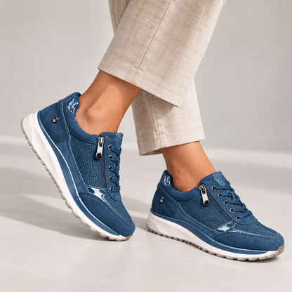Martina - Zapatos Cómodos con Cremallera
