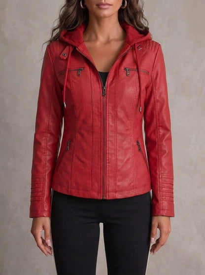 Paula - Chaqueta de Piel Resistente y Elegante