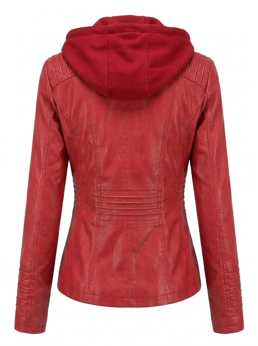 Paula - Chaqueta de Piel Resistente y Elegante