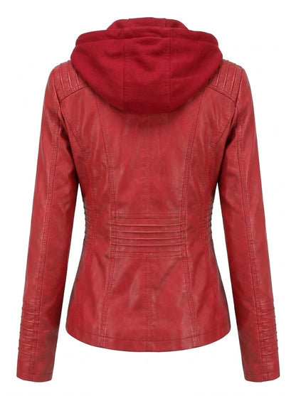 Paula - Chaqueta de Piel Resistente y Elegante