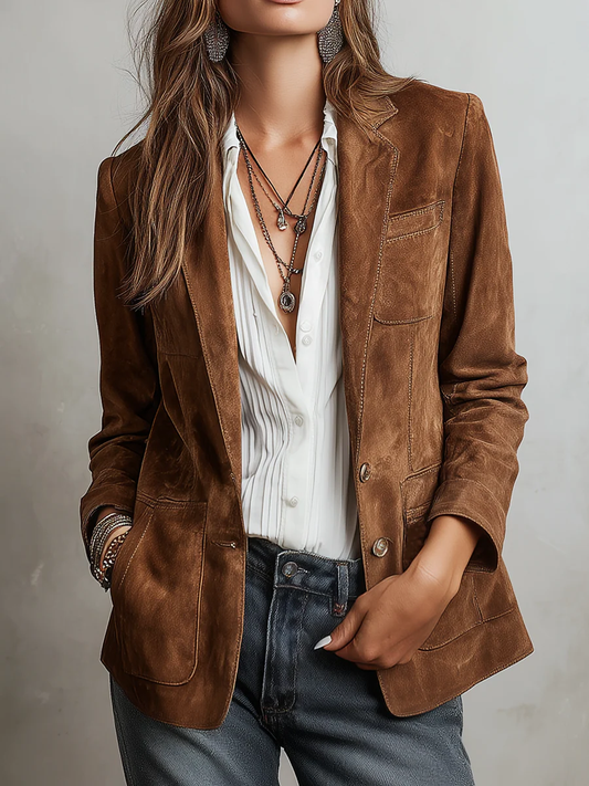Sonia - Blazer Vintage Marrón