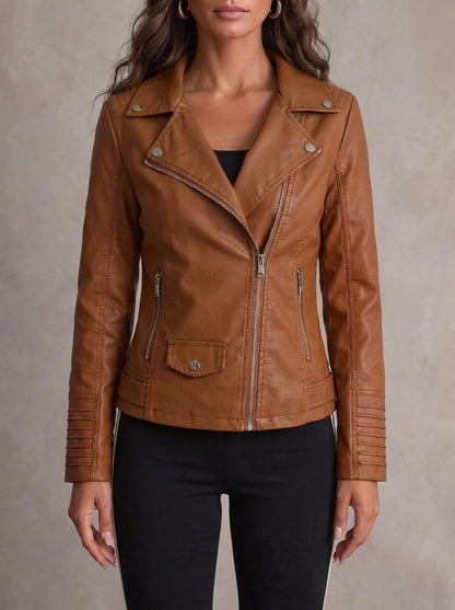 Valentina - Chaqueta de Piel Resistente y Elegante
