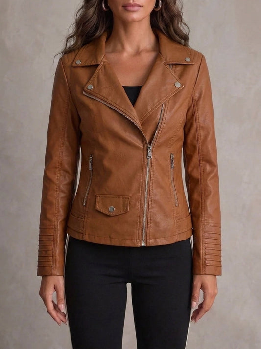 Valentina - Chaqueta de Piel Resistente y Elegante