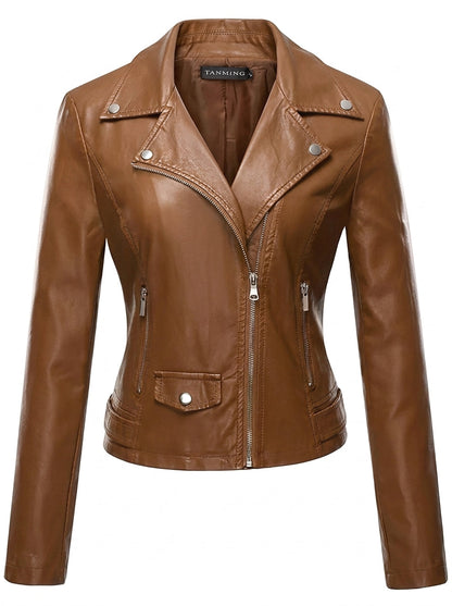 Valentina - Chaqueta de Piel Resistente y Elegante