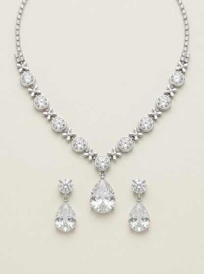 Vera - Conjunto de Joyas de Cristal Elegante