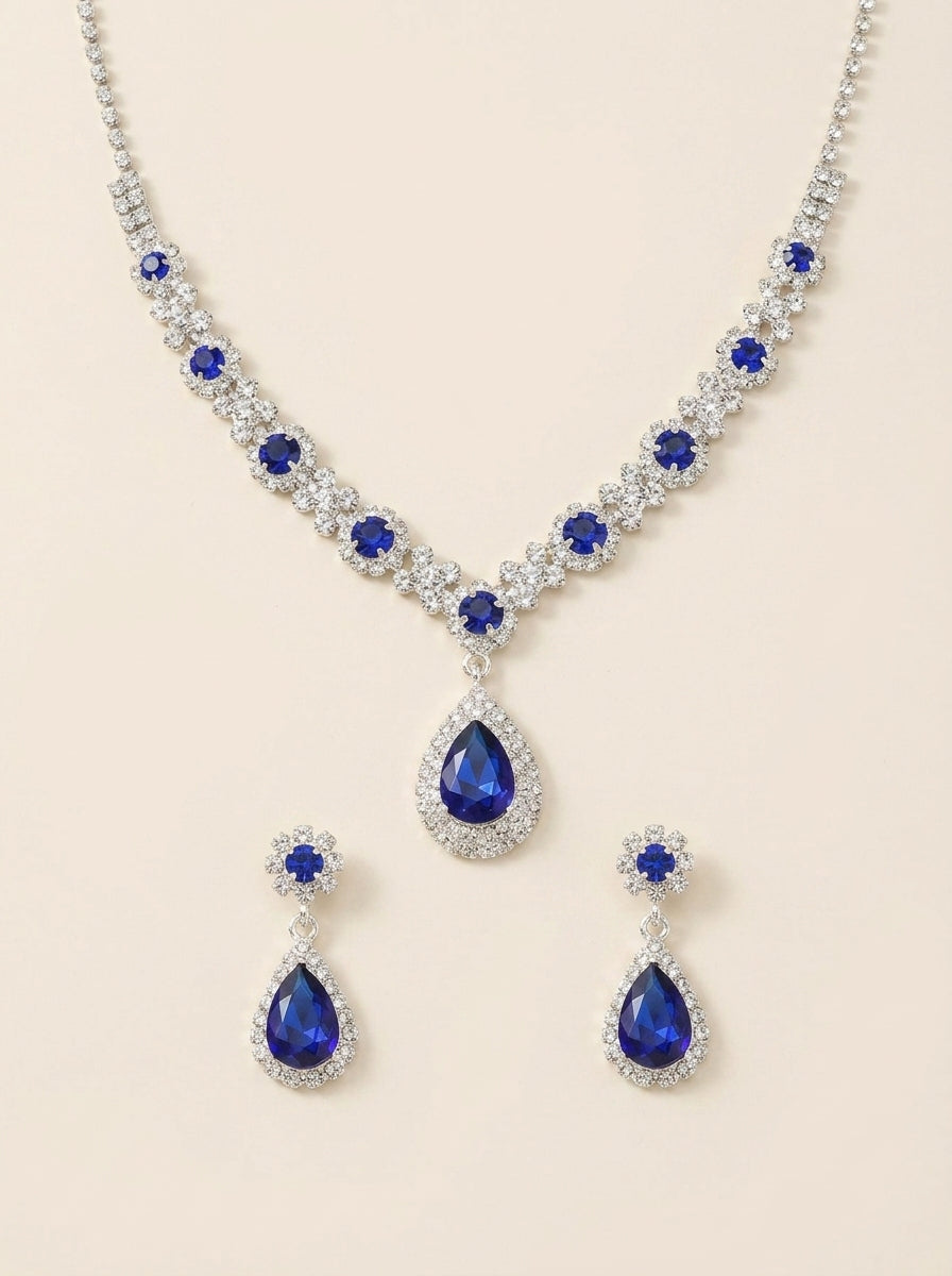 Vera - Conjunto de Joyas de Cristal Elegante