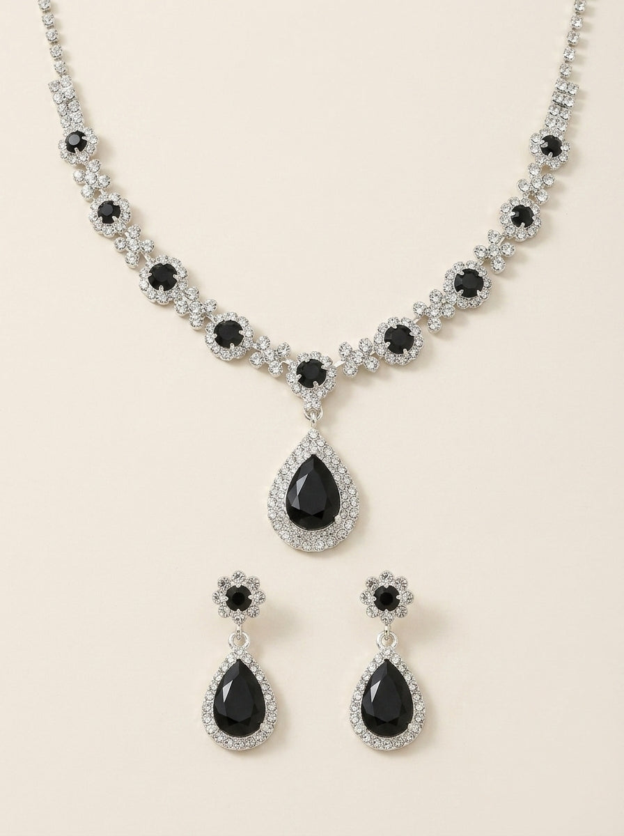 Vera - Conjunto de Joyas de Cristal Elegante