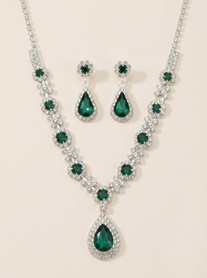 Vera - Conjunto de Joyas de Cristal Elegante