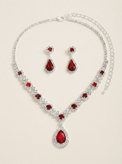 Vera - Conjunto de Joyas de Cristal Elegante