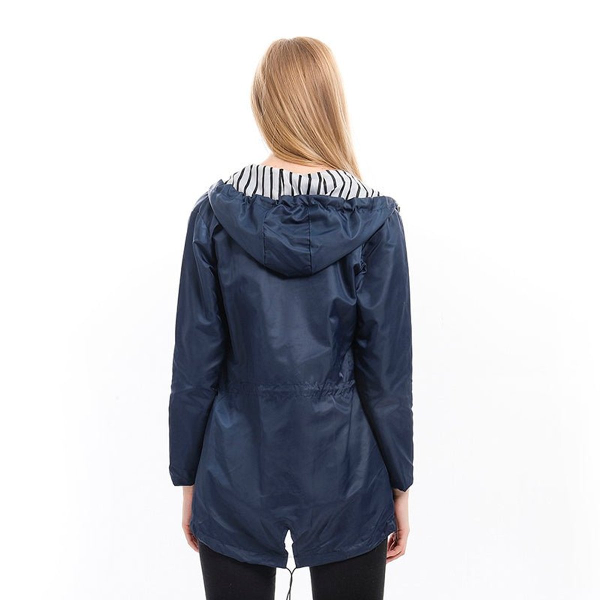 Victoria | Impermeable con Capucha y Cordón Ajustable