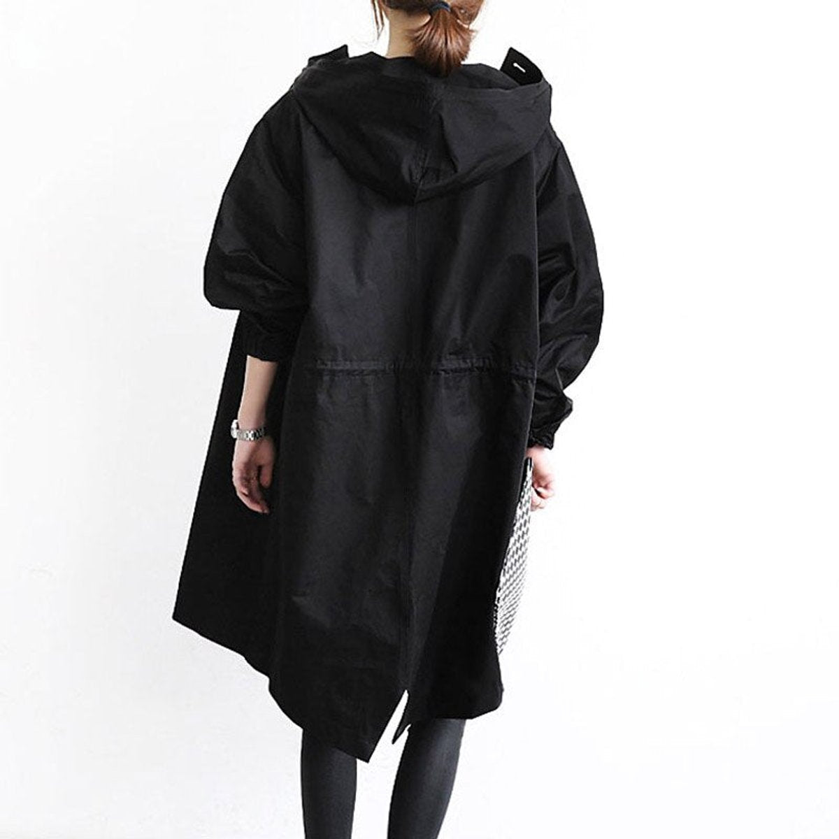 Amelia | Gabardina Oversize Resistente al Agua