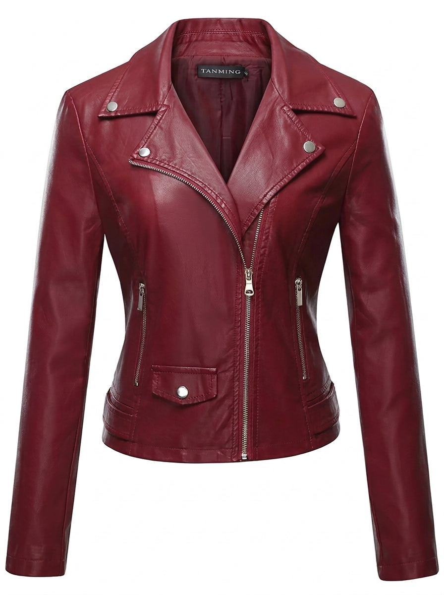 Yolanda - Chaqueta de Piel Resistente y Elegante